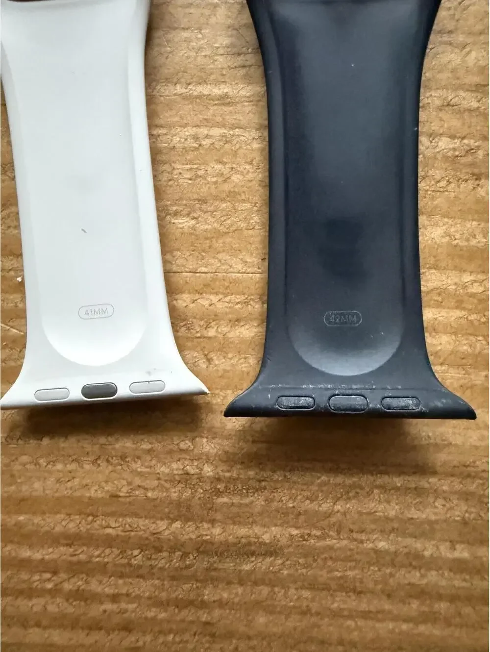 Apple Watch Sport Band 41/42mm Black and White S/M Size Silicone Bands